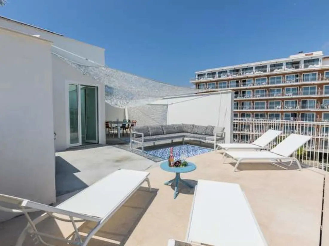Résidence Tolle Wohnung in S'illot-Cala Morlanda mit Terrasse