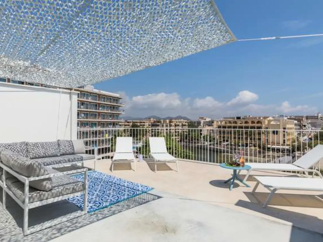 Résidence Tolle Wohnung in S'illot-Cala Morlanda mit Terrasse