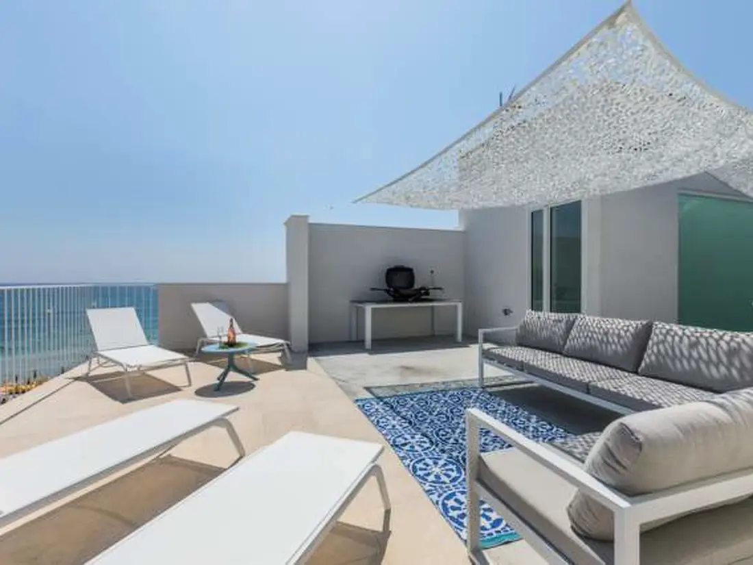 Résidence Tolle Wohnung in S'illot-Cala Morlanda mit Terrasse