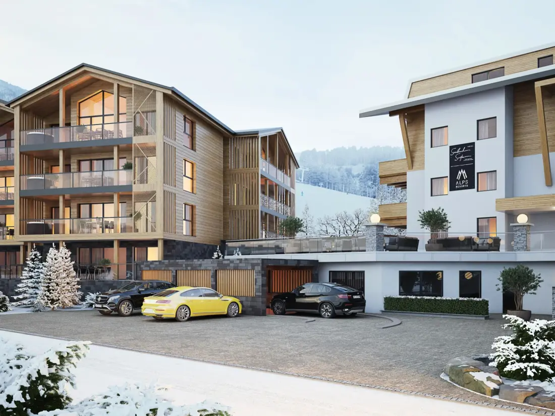 Résidence mit 2 SZ & privaten Wellnessbereich