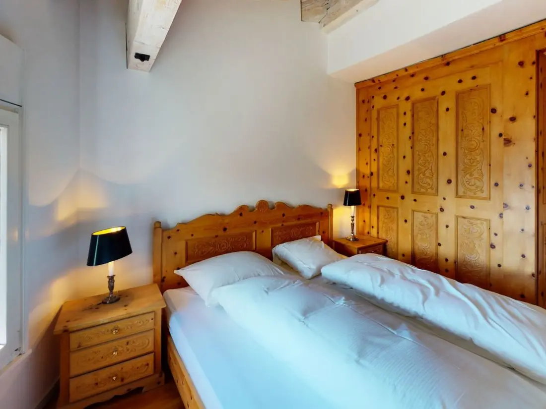 Résidence Apartment Tinus - Ruhige Wohnung im Zentrum von St. Moritz mit Aussicht