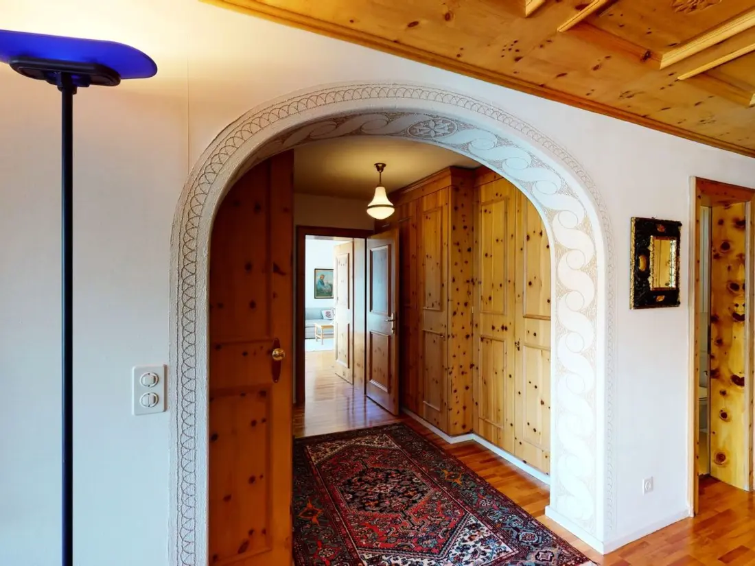 Résidence Apartment Tinus - Ruhige Wohnung im Zentrum von St. Moritz mit Aussicht