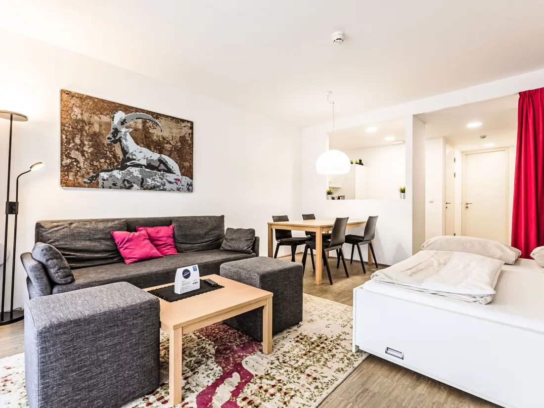 Résidence mit 1 Schlafzimmer & Saunabereich