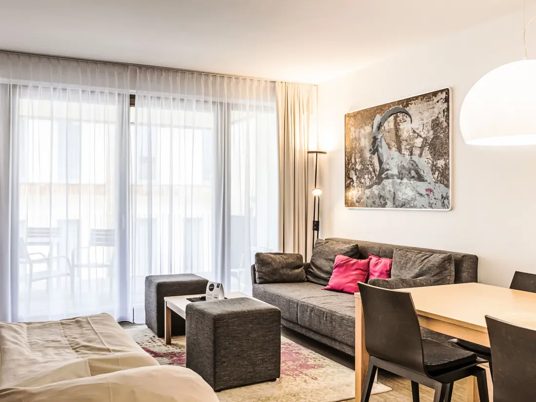 Résidence mit 1 Schlafzimmer & Saunabereich
