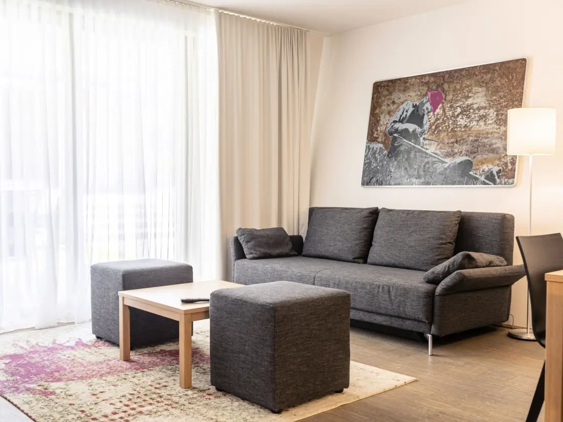 Résidence mit 1 Schlafzimmer & Saunabereich
