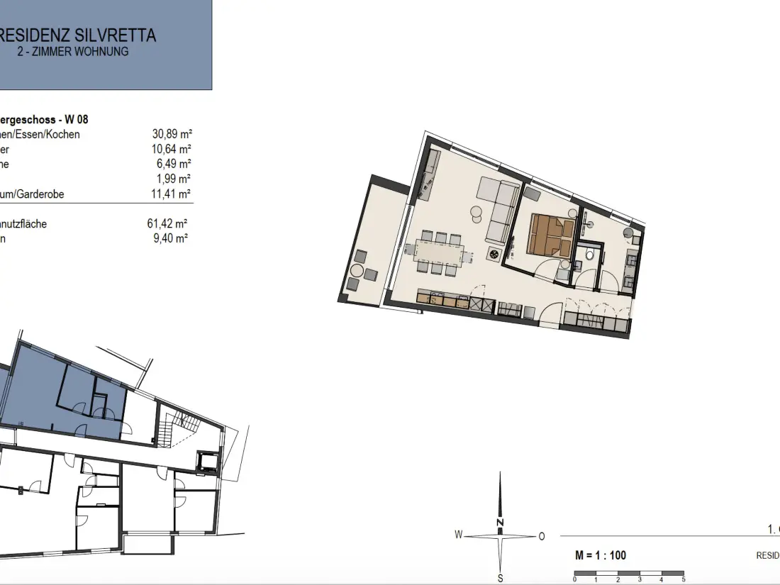 Résidence Stillvolle Luxus Wohnung in der Residenz Silvretta