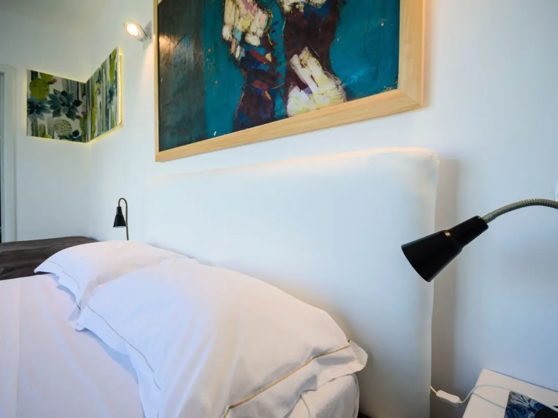 Résidence Wohnung mit Meerblick, Balkon und Pool