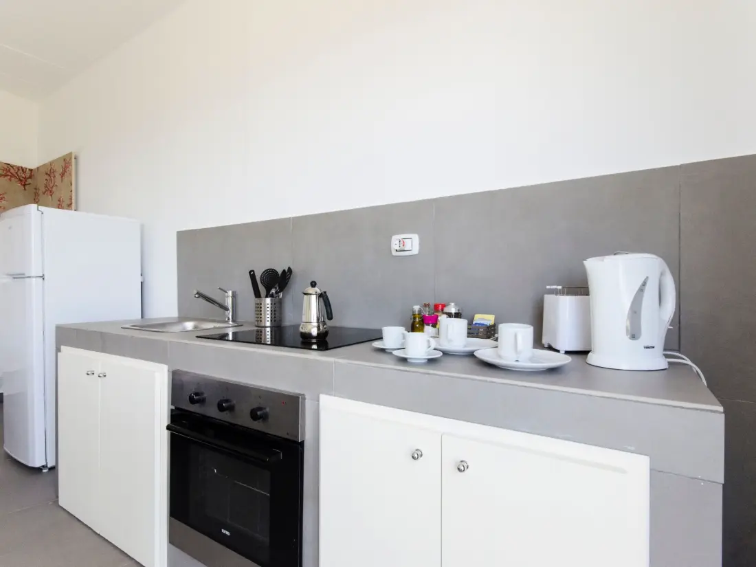 Résidence Wohnung mit Meerblick, Balkon und Pool
