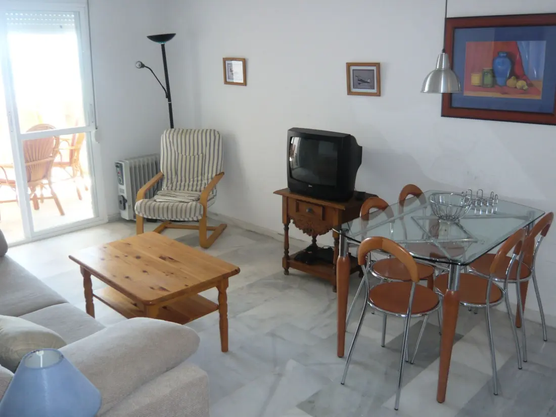 Résidence Appartement in Torrox Costa mit Großem gemeinsamem Pool und Meerblick