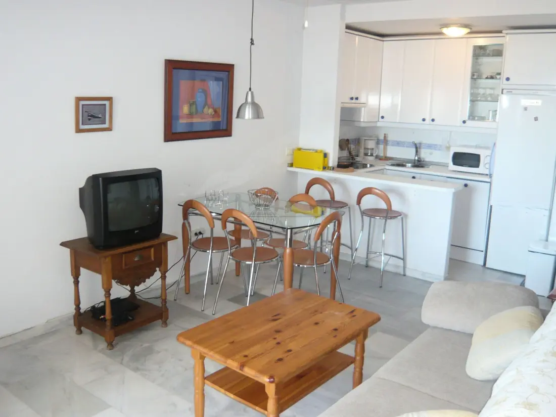 Résidence Appartement in Torrox Costa mit Großem gemeinsamem Pool und Meerblick
