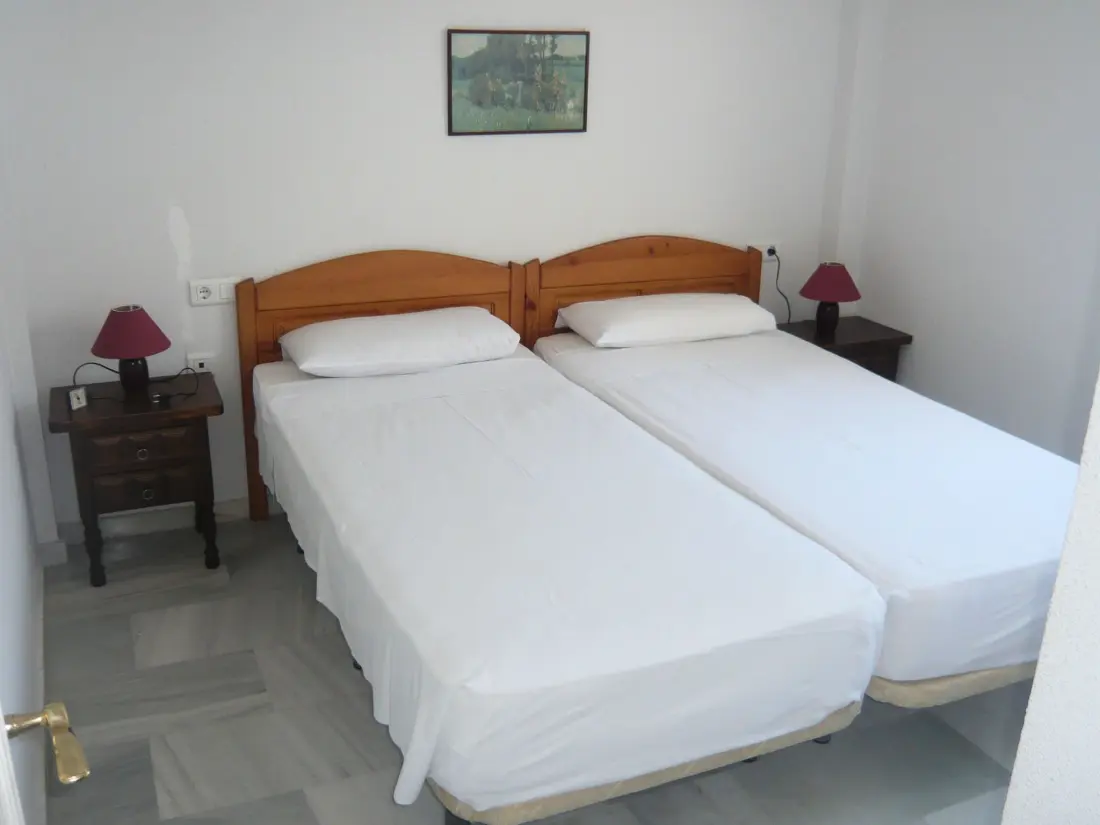 Résidence Appartement in Torrox Costa mit Großem gemeinsamem Pool und Meerblick