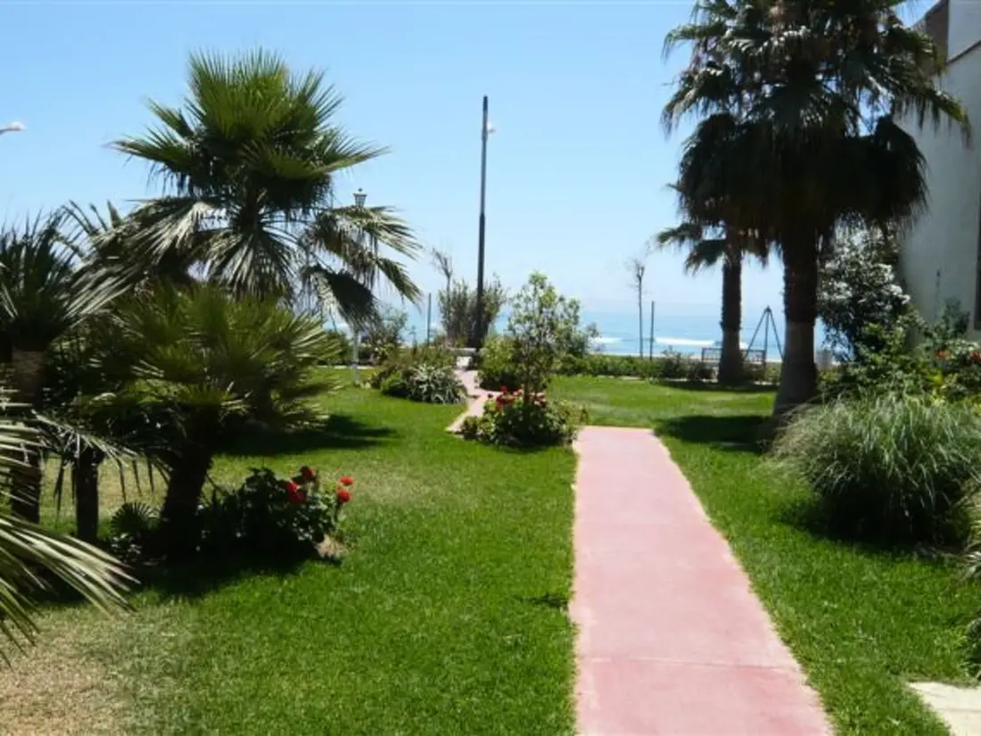 Résidence Appartement in Torrox Costa mit Großem gemeinsamem Pool und Meerblick
