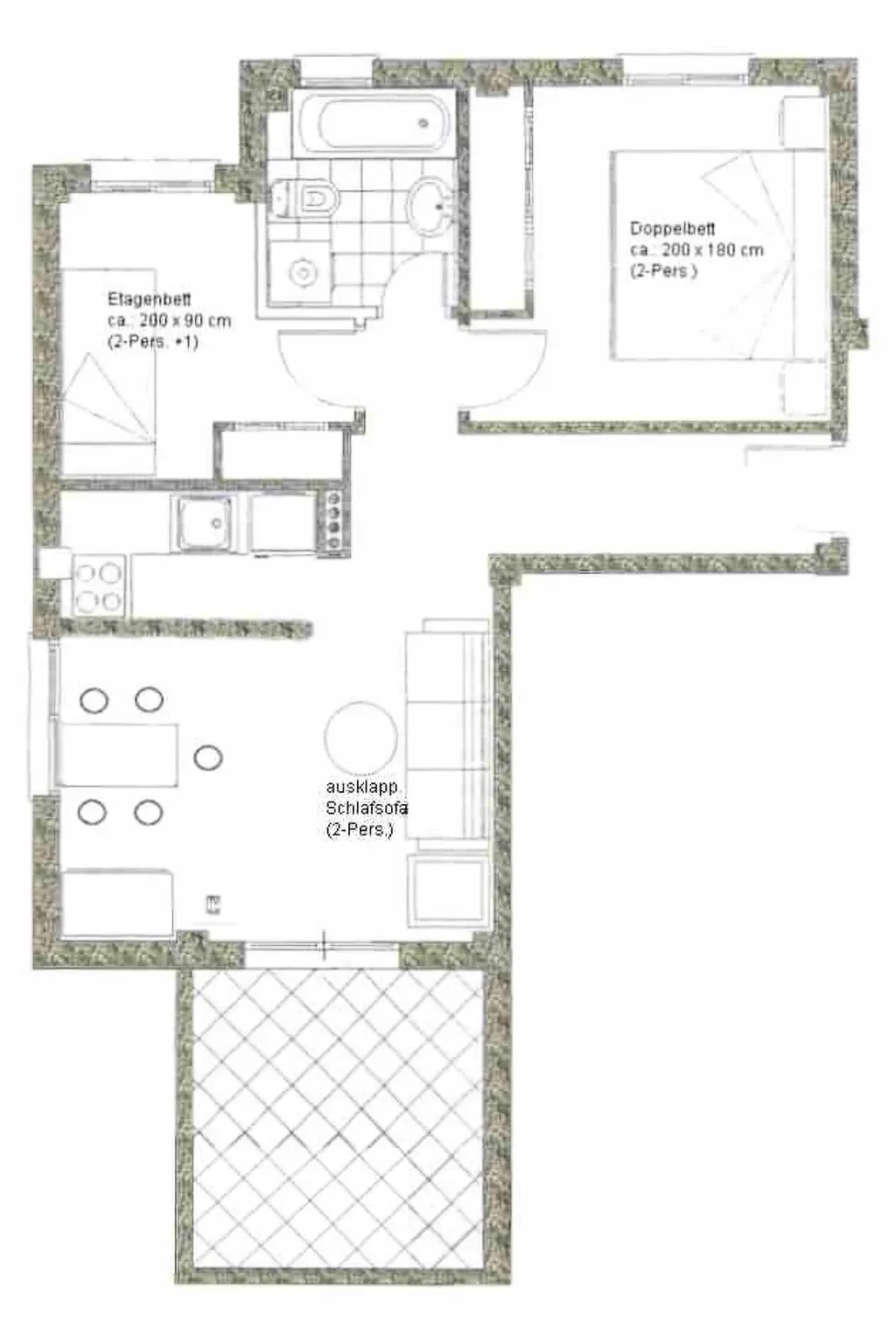 Résidence für 5 Personen ca. 60 m&sup2; in Torrox Costa, Andalusien (Costa del Sol)