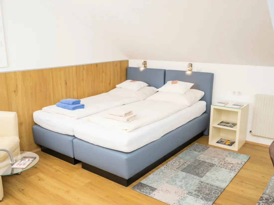 Résidence Helles Ferienstudio im Dachgeschoss für Pärchenurlaub