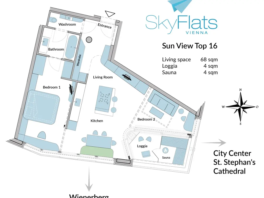 Résidence Skyflats Sun View