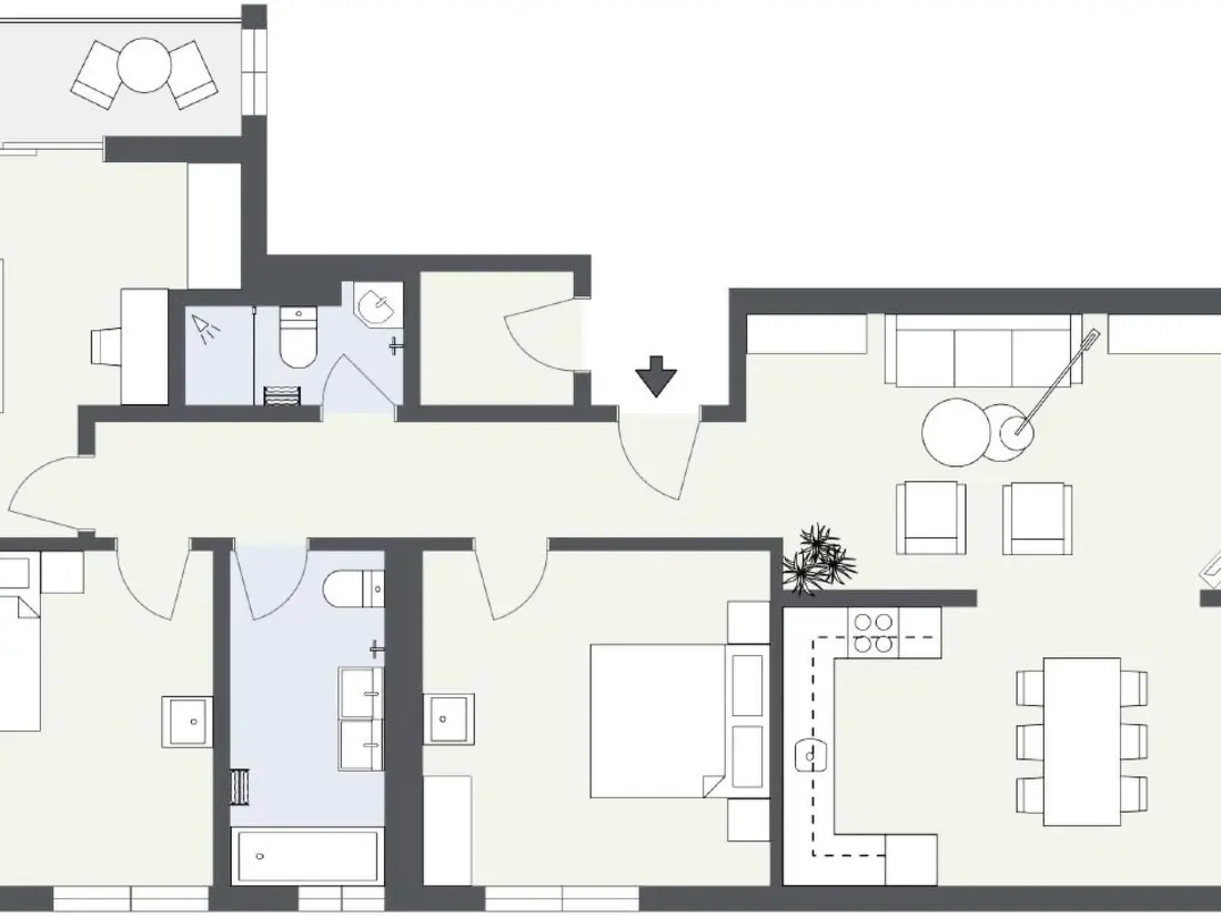 Résidence Top Ferienwohnung Castor für 2-7 Personen