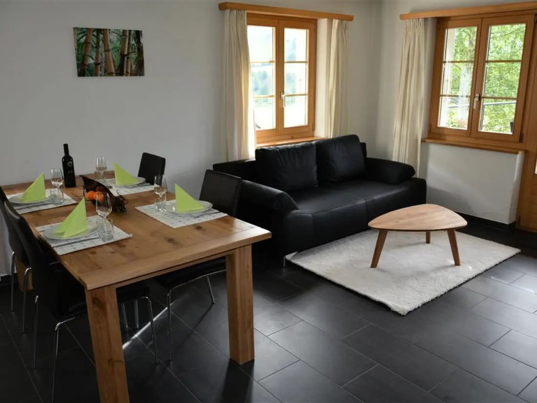 Résidence Bijou Eggetli Appartement/Fewo, Dusche oder Bad, WC 2-Bettwohnung