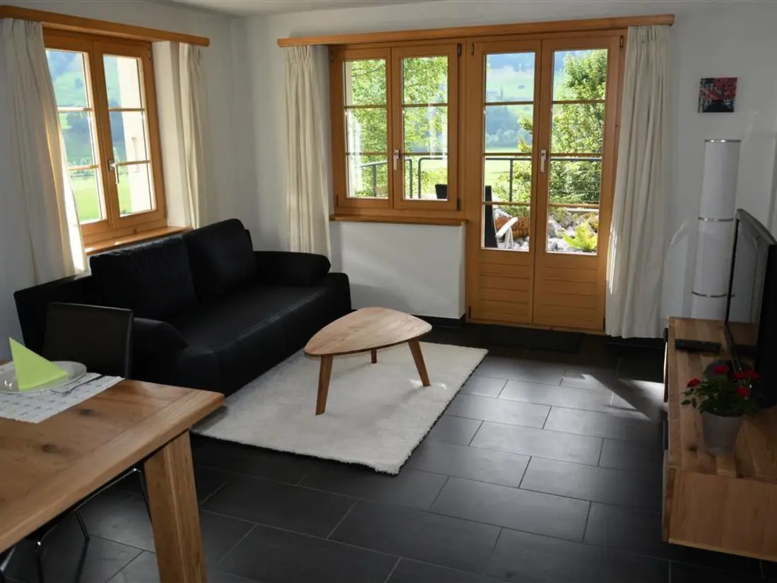 Résidence Bijou Eggetli Appartement/Fewo, Dusche oder Bad, WC 2-Bettwohnung