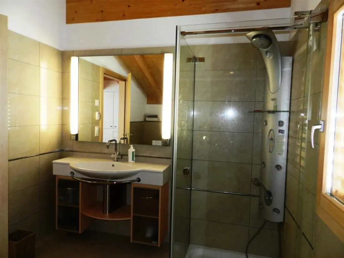 Résidence Gletscherblick, Chalet Appartement/Fewo, Dusche oder Bad, WC 10-Bettwohnung