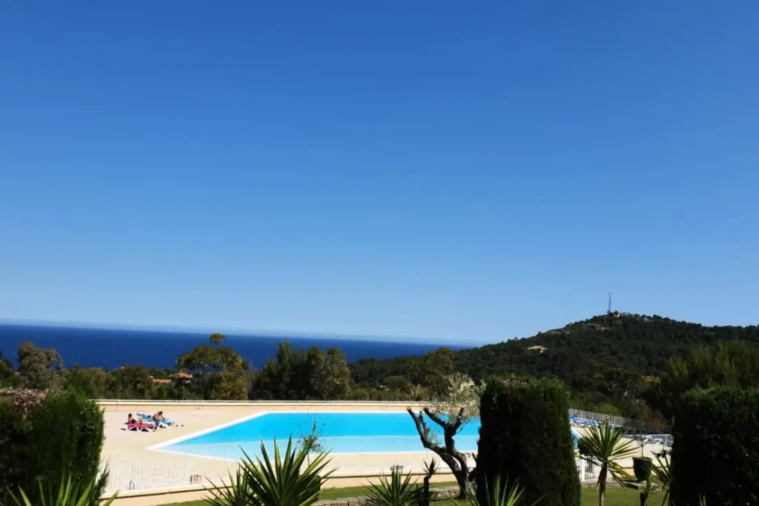 Cap Esterel En Famille - 2pièces Vue Mer Jardin Piscine Clim Parking Inclus