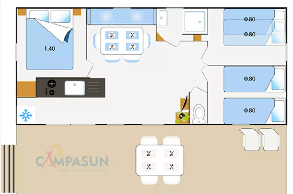 Campasun Camping de l'Aigle 3 étoiles★★★