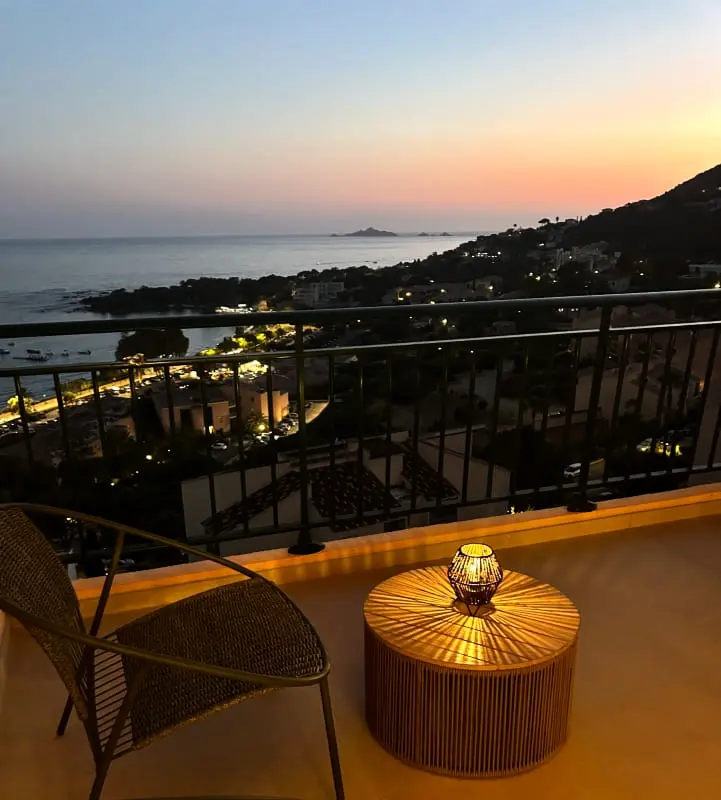 Vue Panoramique Mer Et Sanguinaires, Terrasses
