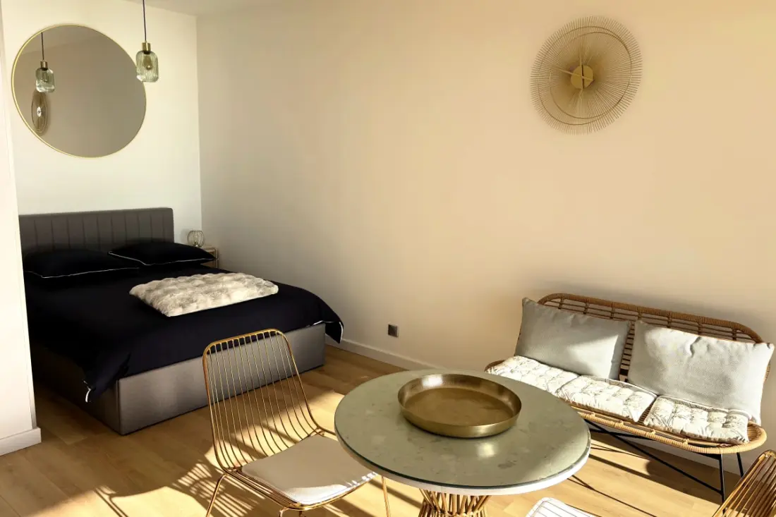 Studio Lumineux Avec Vue Mer à Ajaccio