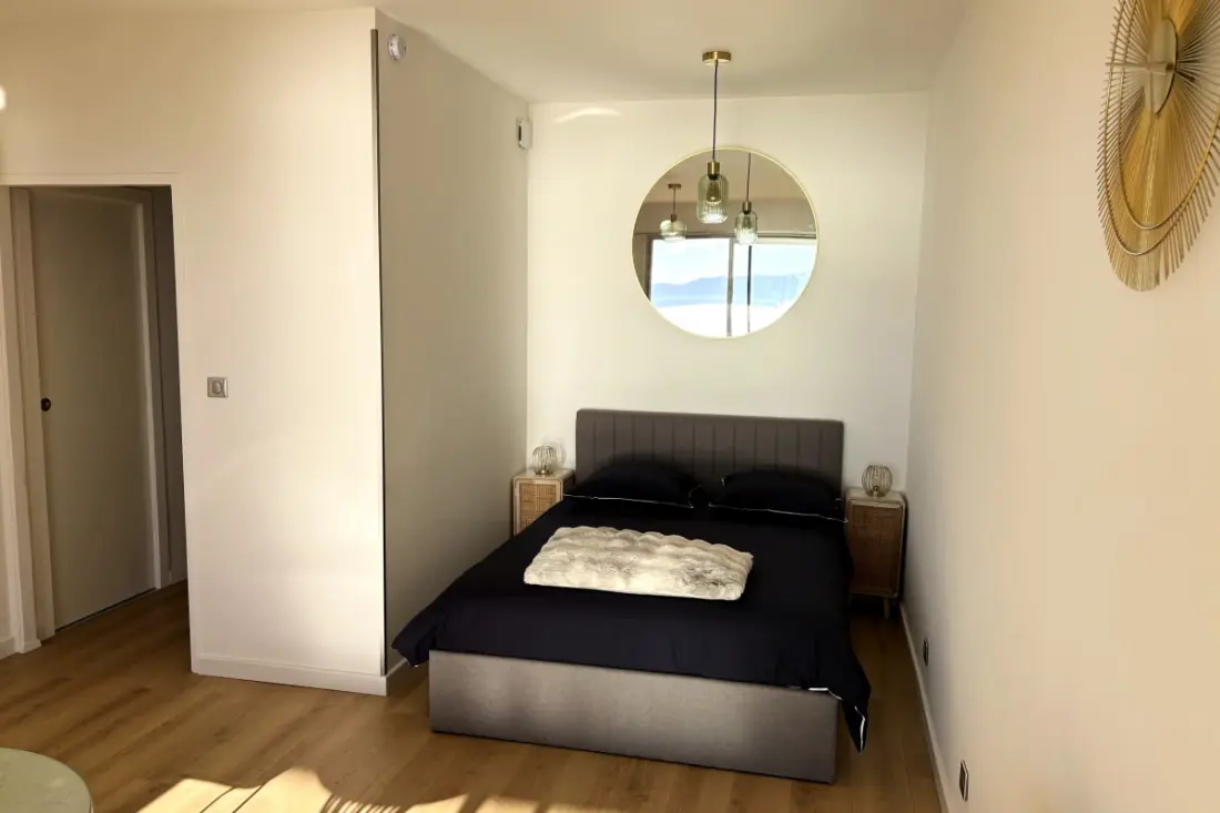 Studio Lumineux Avec Vue Mer à Ajaccio