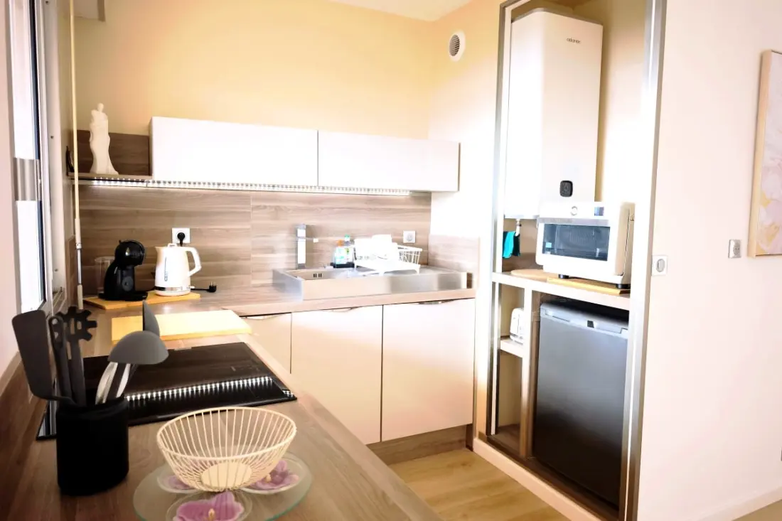 Studio Lumineux Avec Vue Mer à Ajaccio