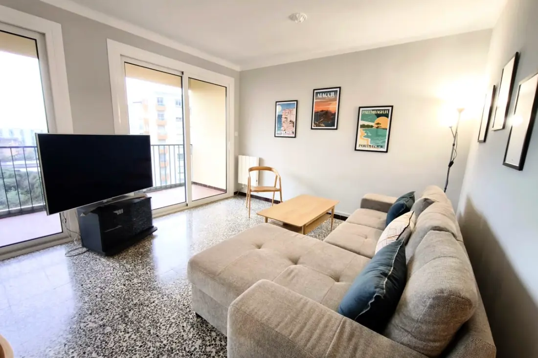 Appartement Avec Vue Mer Et Balcon à Ajaccio