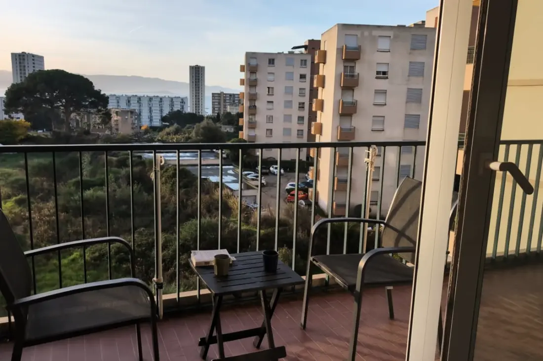 Appartement Avec Vue Mer Et Balcon à Ajaccio