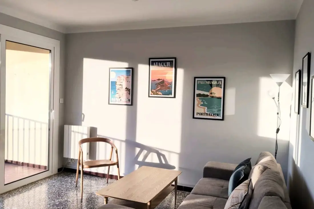 Appartement Avec Vue Mer Et Balcon à Ajaccio