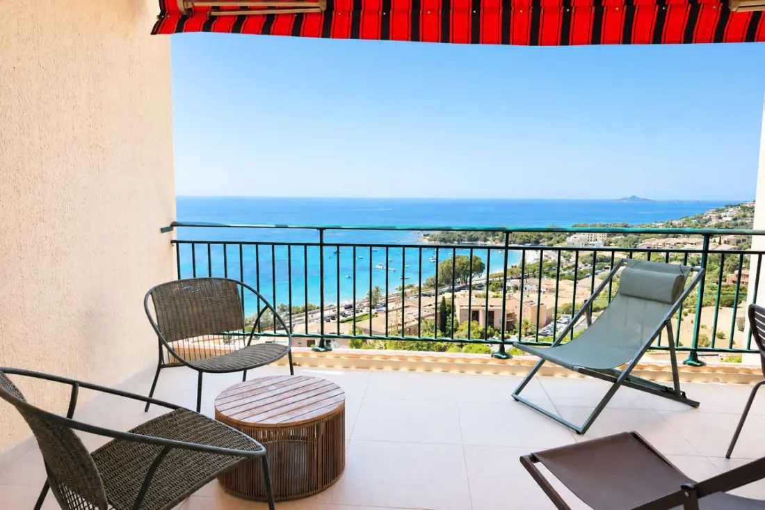 Vue Panoramique Mer Et Sanguinaires, Terrasses