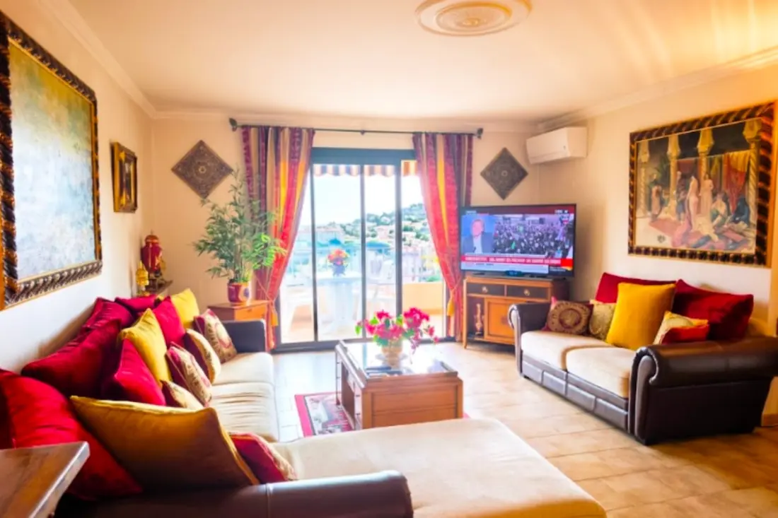 Grand Appartement Lumineux Avec Balcon Et Vue Mer