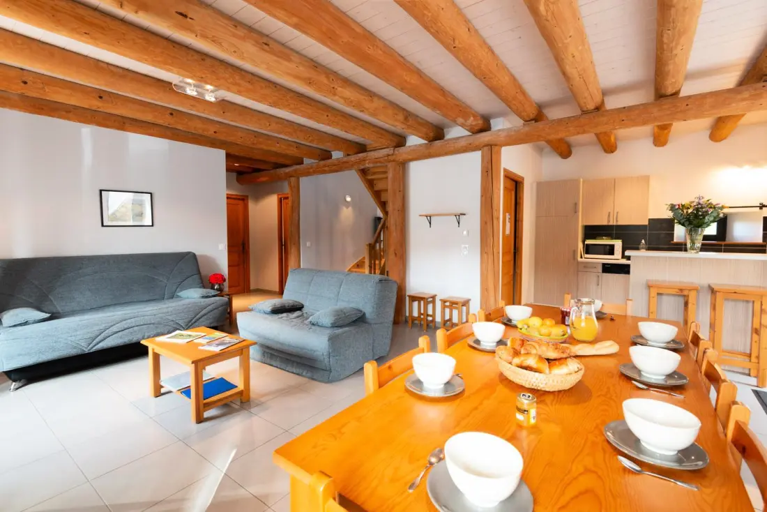 Gîte de France Gîte de france 6/10 personnes à la ferme lionnet 3 épis