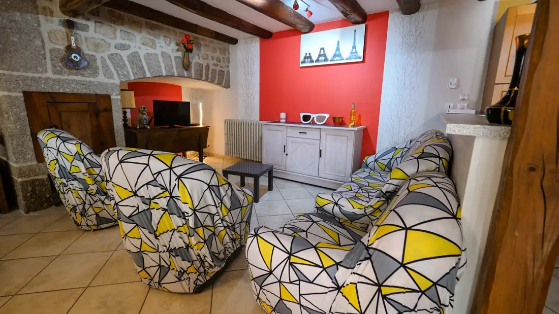 Gîte de France Gîtes de france 6 personnes au teil 3 épis