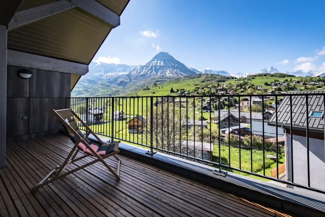 Résidence Duplex | Proche Pistes | Balcon &amp; Vue Panoramique