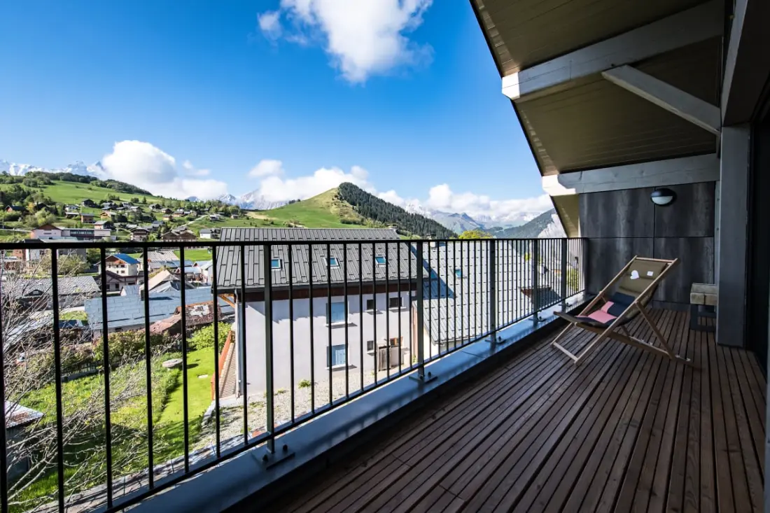 Résidence Duplex | Proche Pistes | Balcon &amp; Vue Panoramique