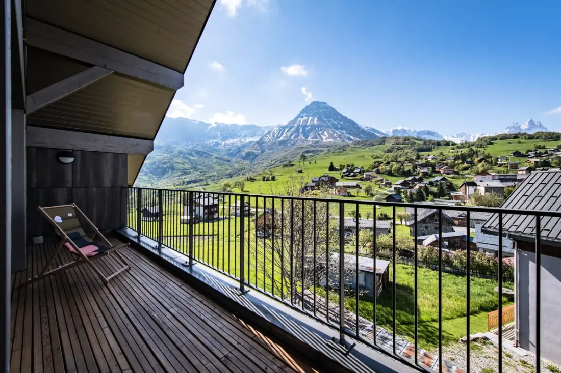 Résidence Duplex | Proche Pistes | Balcon &amp; Vue Panoramique