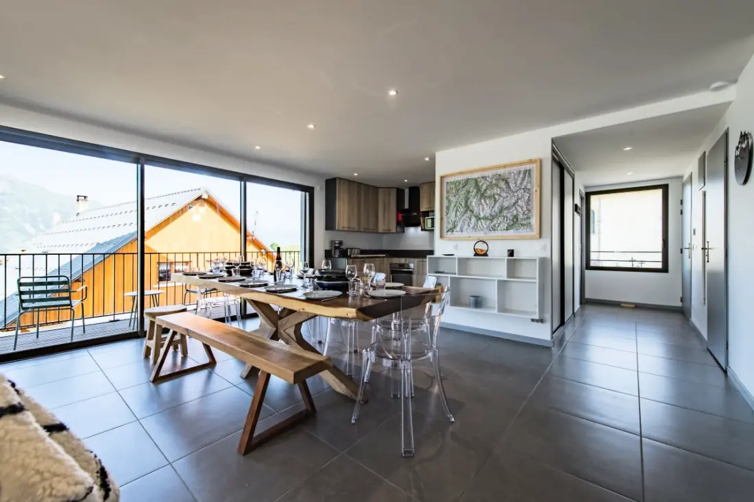 Résidence Triplex Neuf | 4 Ch. | Proche Pistes | Balcon&amp;vue