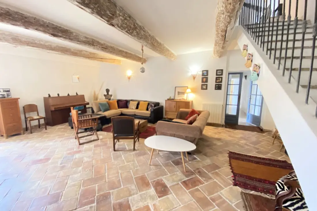84b7 - Logement Dans Mas De Charme Du Xviiième Siècle