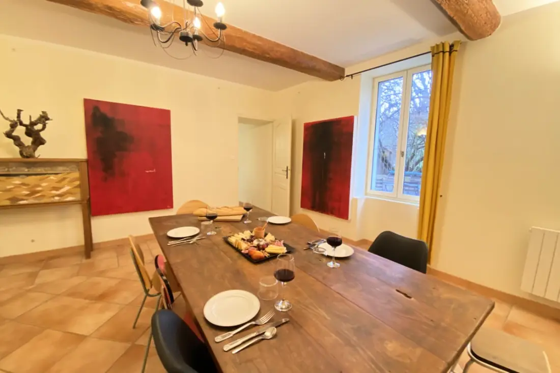 84b7 - Logement Dans Mas De Charme Du Xviiième Siècle