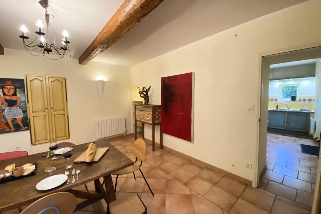 84b7 - Logement Dans Mas De Charme Du Xviiième Siècle