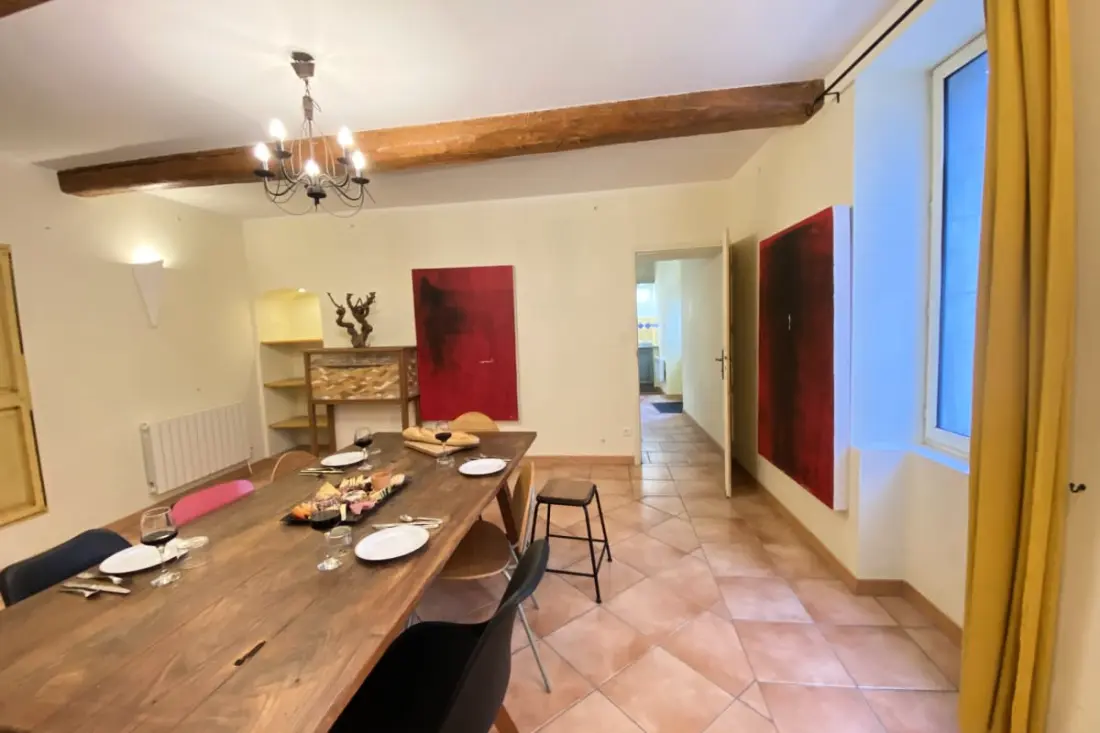 84b7 - Logement Dans Mas De Charme Du Xviiième Siècle