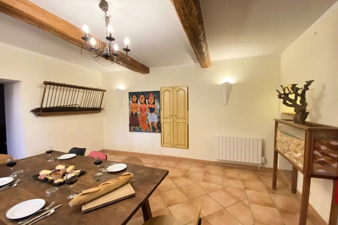 84b7 - Logement Dans Mas De Charme Du Xviiième Siècle