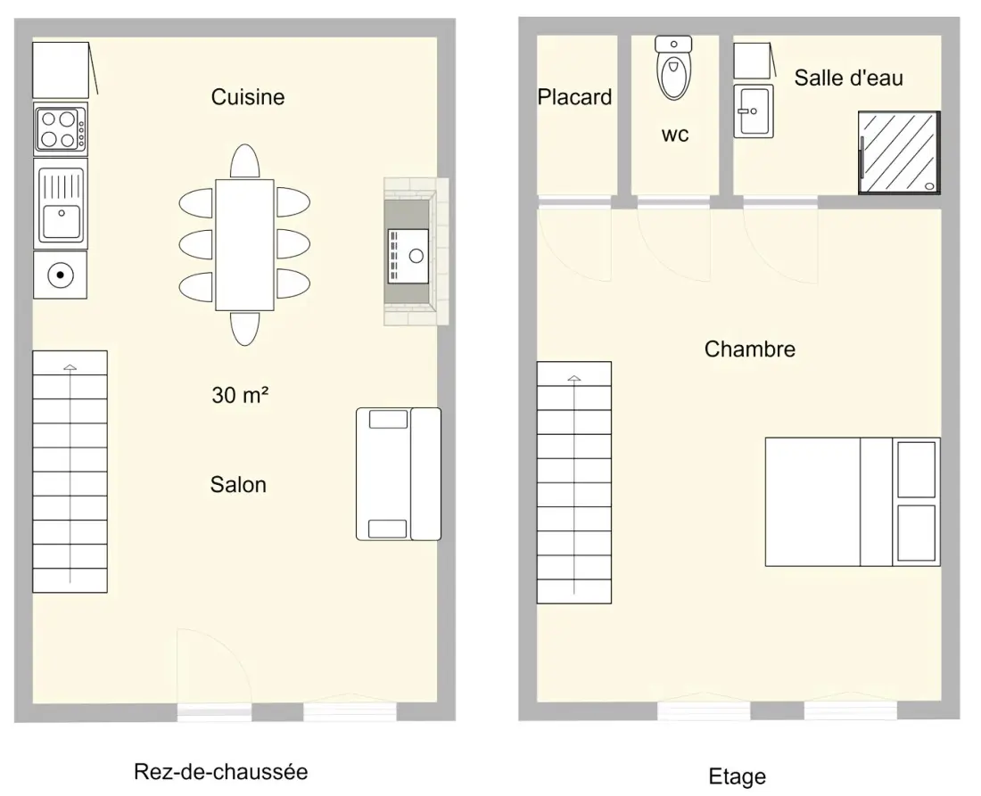 Gîte de France Mémé jeanne 2 épis