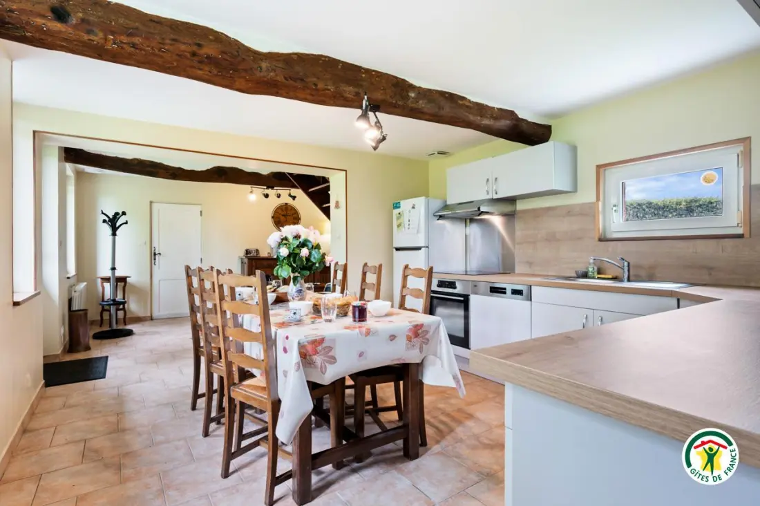Gîte de France Gîtes de france® - la petite maison dans la prairie 2 épis
