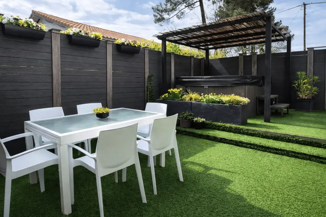 Appartement Avec Jacuzzi &amp; Cour à Andernos
