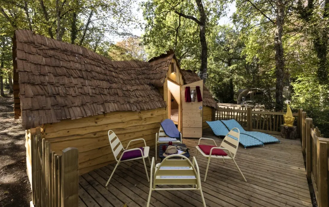 Camping Ushuaïa Villages Au Bois Joli 4 étoiles★★★★
