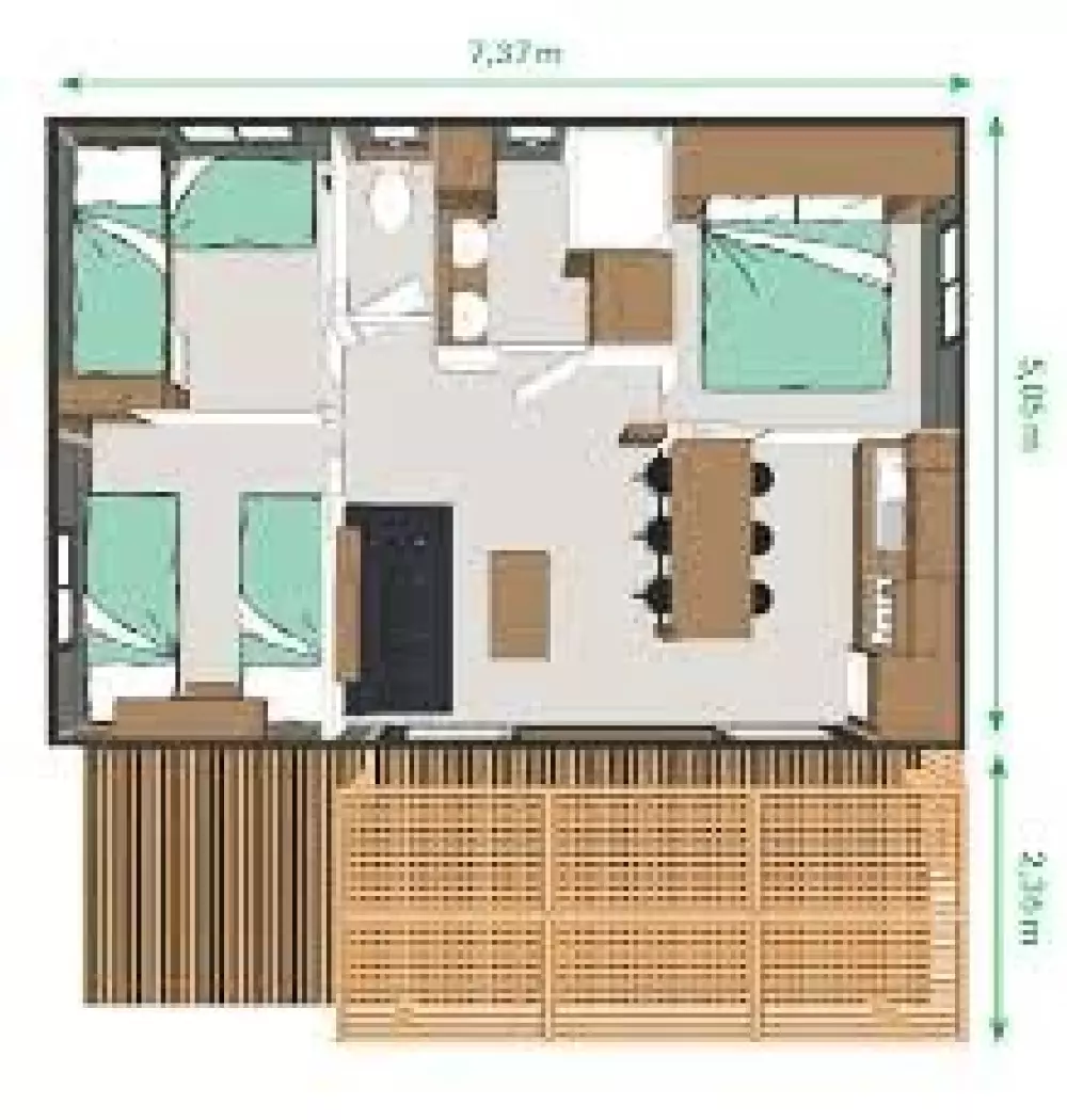 Flower CAMPING LES FAUVETTES 3 étoiles★★★